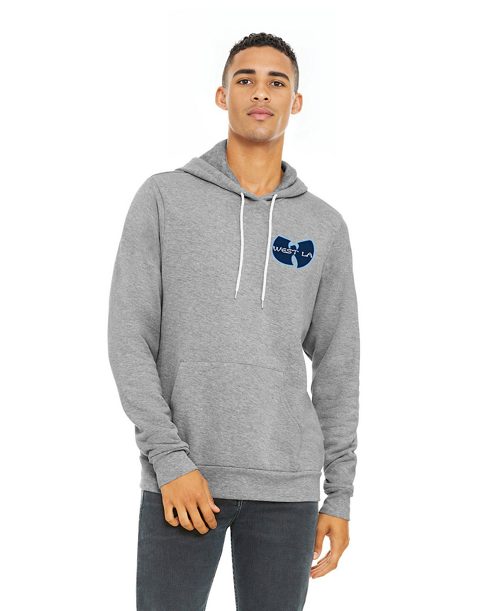 Adult Unisex Sponge Fleece Pullover Hoodie - W Logo