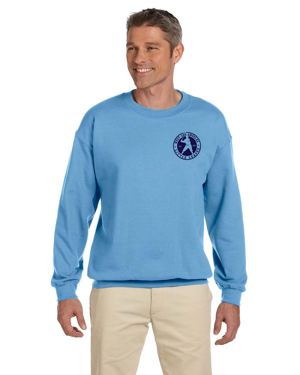 Adult Unisex Fleece Crew Sweatshirt - Circle Logo