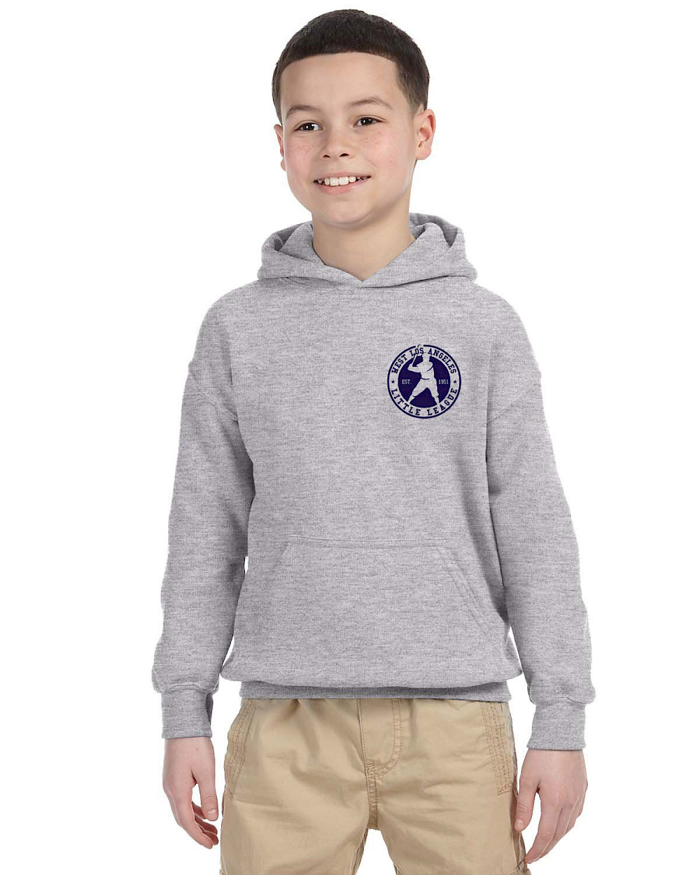 Youth Heavy Blend Hooded Sweatshirt - Circle Logo